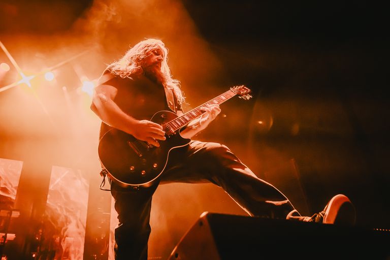 Lamb of God performing live at AEC Theatre in Adelaide